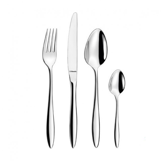 Ménagère 18 pièces en inox 18/0 de 3mm finition miroir - Ariane - Amefa