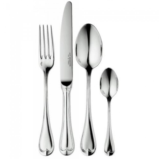 Ménagère 18 pièces en inox 18/10 3,5mm finition miroir - Neuilly - Guy Degrenne
