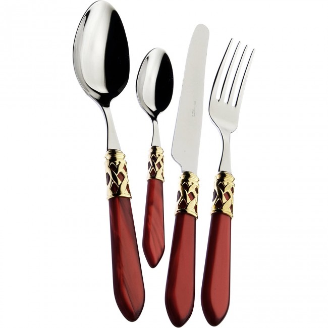 24 piece cutlery set 18/10 inox - Gift box - Taste - Sambonet