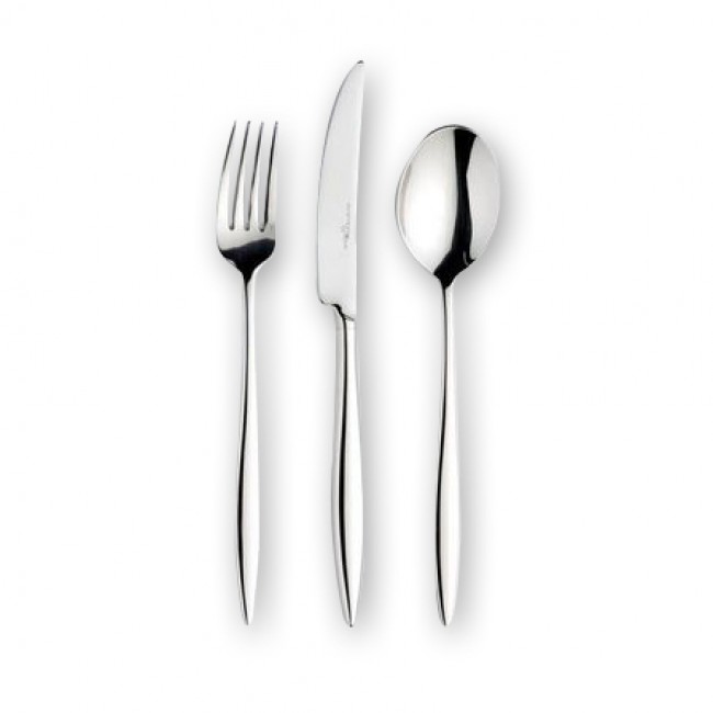 Ménagère 24 pièces en inox 18/10 4mm - Adagio - Eternum
