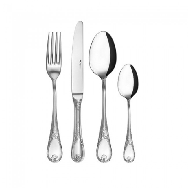 24 pieces cutlery set stainless steel 18/10 mirror finishing - Marquise - Guy Degrenne