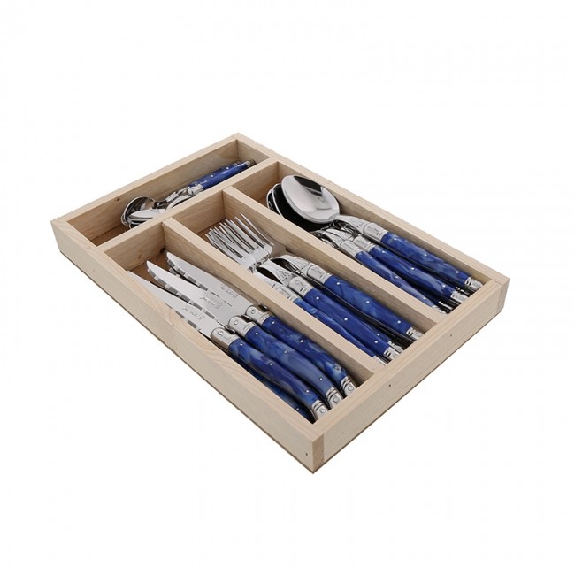 24 piece cutlery set 18/10 inox - Gift box - Taste - Sambonet