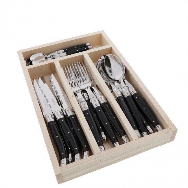 24 piece cutlery set 18/10 inox - Gift box - Taste - Sambonet