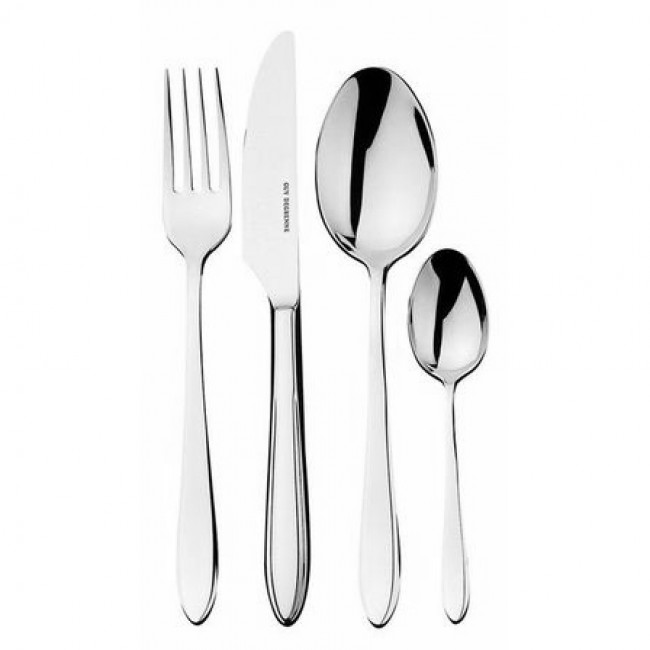 72 piece cutlery set - 18/10 stainless steel - Norway - Guy Degrenne