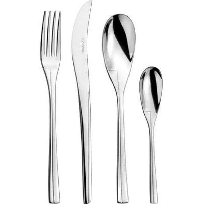 84 piece cutlery set 18/10 stainless steel mirror-finished - Persane - Couzon