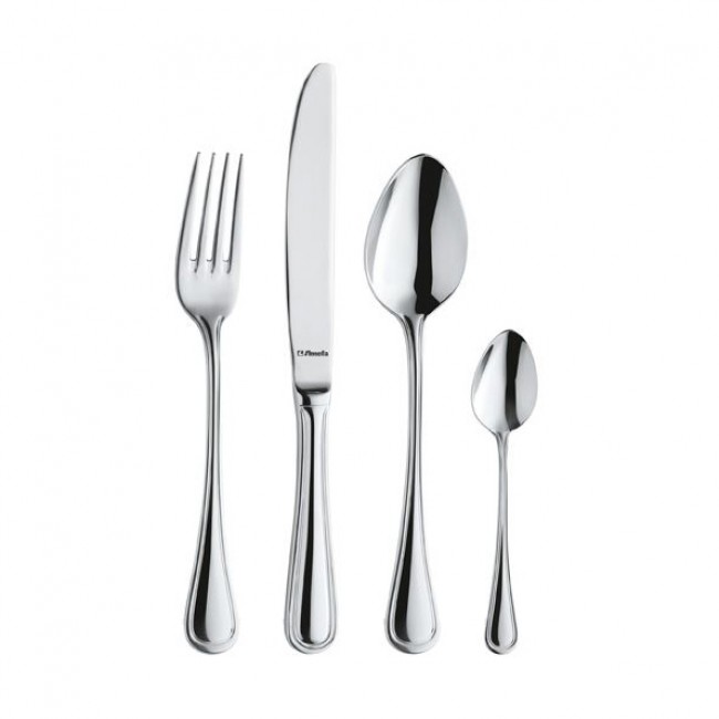 96 pieces cutlery set - 3mm thick 18/0 stainless steel - Rossini - Amefa
