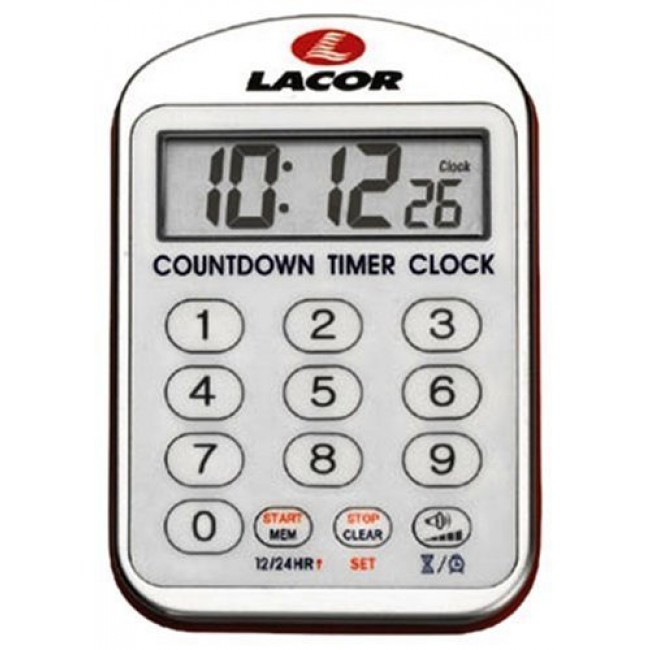 Minuteur de cuisine avec alarme - Minuteurs - Lacor