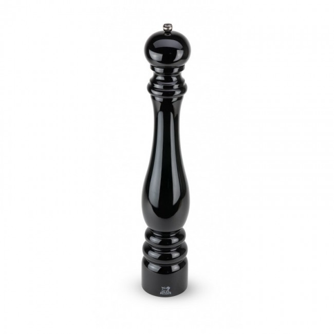 Black lacquered pepper mill 50cm/19.7" - beech wood - Paris Classic - Peugeot