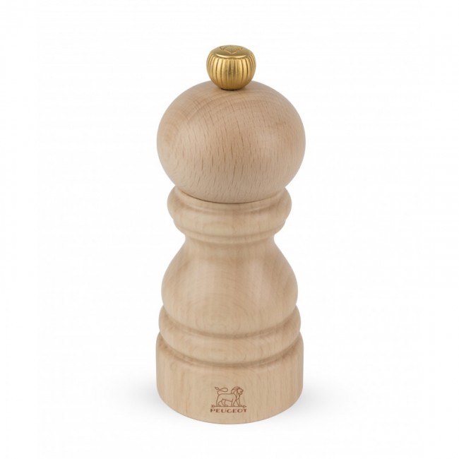 Moulin à sel 12cm en bois de hêtre - Paris Classic - Peugeot