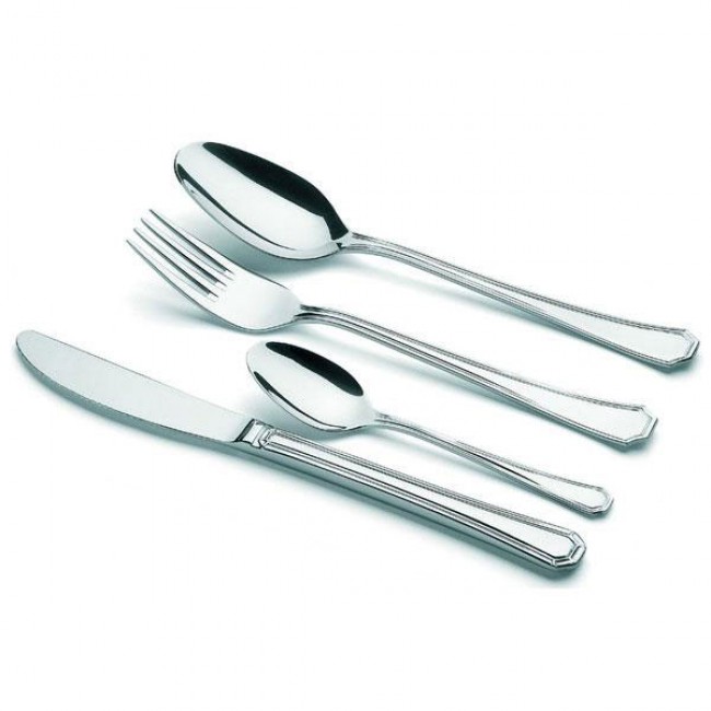 Dessert fork 18/0 stainless steel 1/8 in mirror finishing - Set of 6