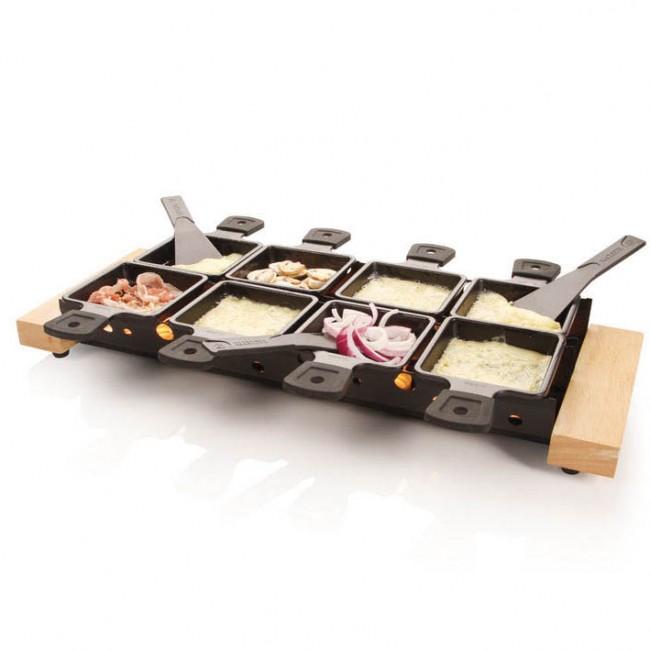 Cheese raclette grill large format - black - Life - Boska