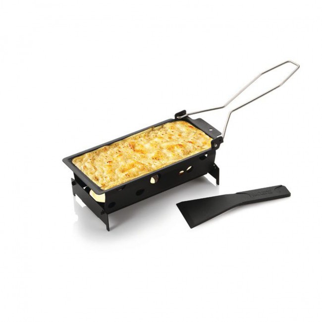 Stainless steel cheese raclette grill - black - Explore - Boska