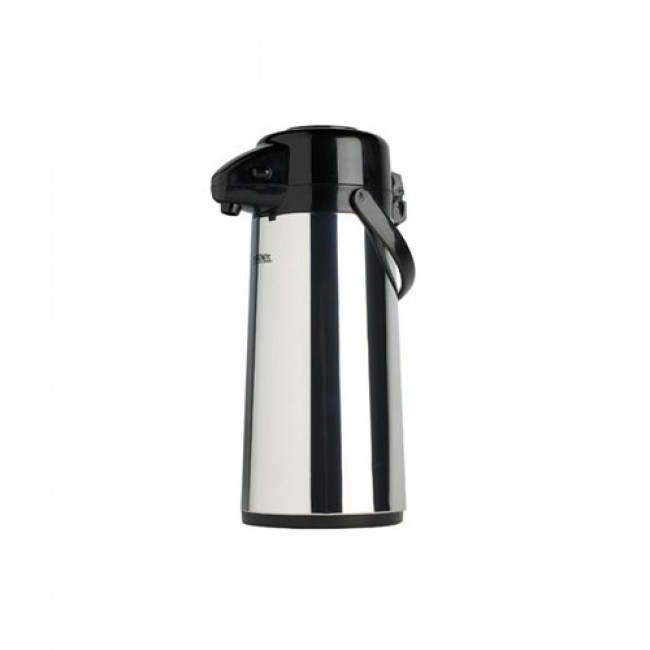 Stainless steel pump pot 34oz / 1.9L - Pomp - Thermos