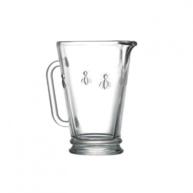 Pichet en verre 100cl - A l'unité - Abeille - La Rochère