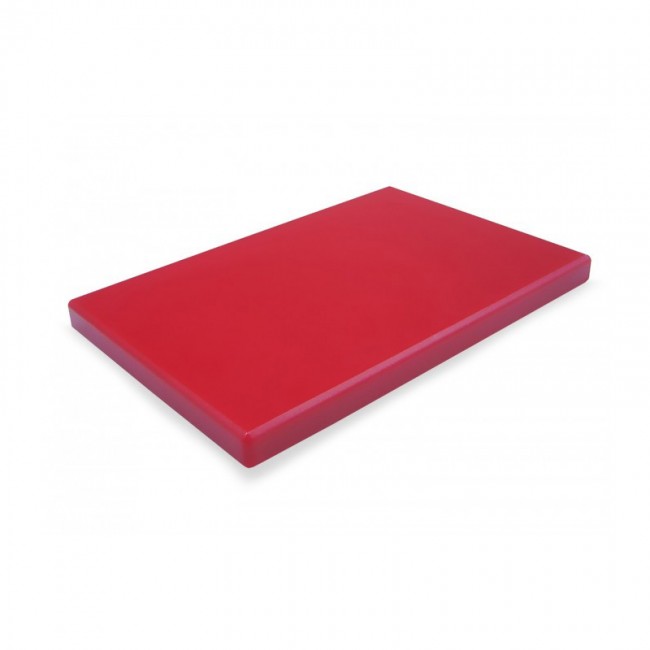 Planche à découper blanche 60x40x2cm en polyéthylène haute densité