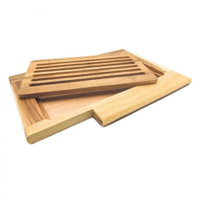 Planche à pain ramasse miettes 38x26cm en bois - Planche à pain - AZ Boutique