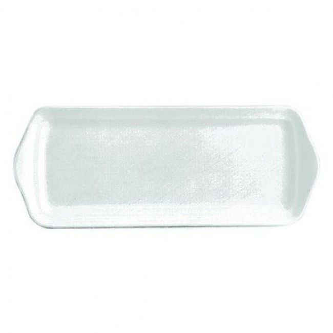 Porcelain rectangular platter (15x6") 37.3x14.7cm white - Pillivuyt