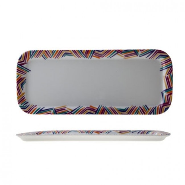 Porcelain rectangular platter (15x6") 37.3x14.7cm white - Pillivuyt