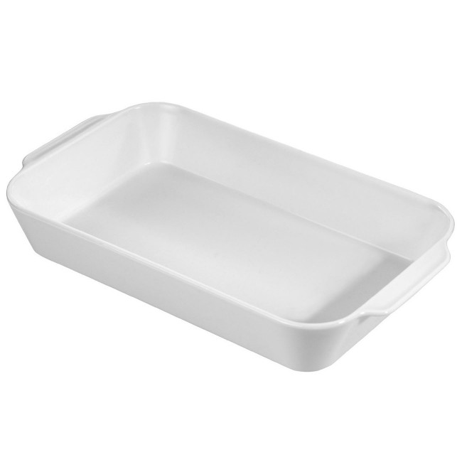 Rectangular baker white porcelain 15" / 39.7cm x 9" / 22.2cm