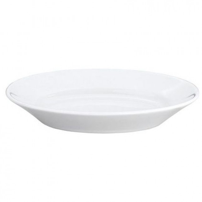 Oval serving porcelain platter 12" / 33cm x 10" / 23.3cm white - Pillivuyt