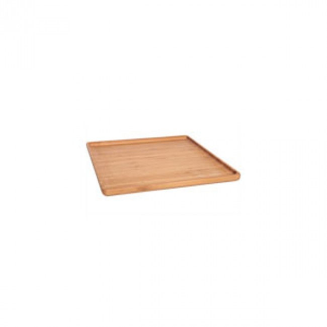 Plateau de service en inox 48 x 33,3cm - AZ Boutique