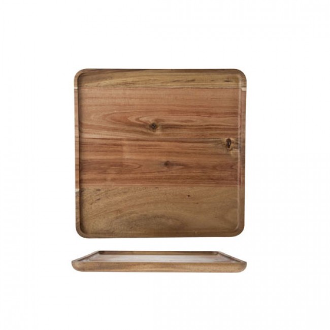 Plateau de service en inox 48 x 33,3cm - AZ Boutique