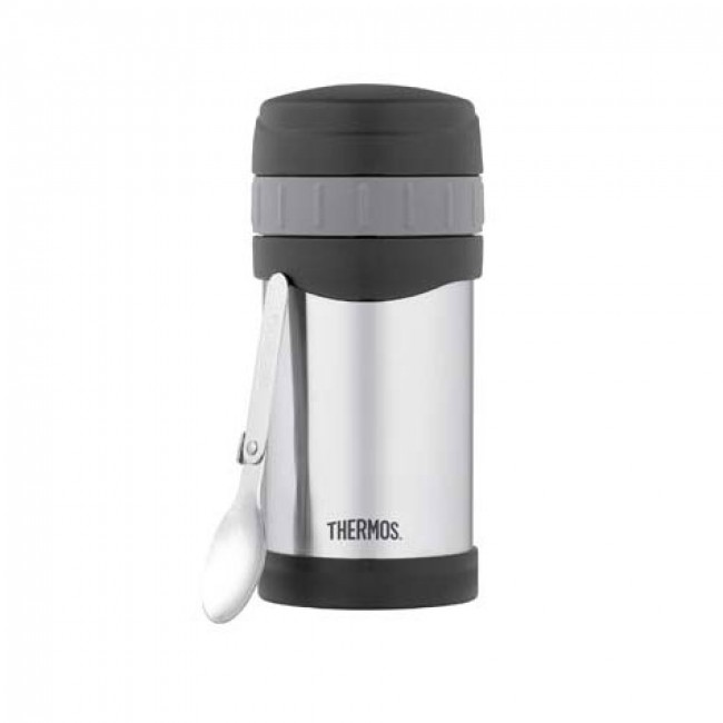 Stainless steel insulated food jar with spoon 17oz / 50cl - Thermax - Thermos