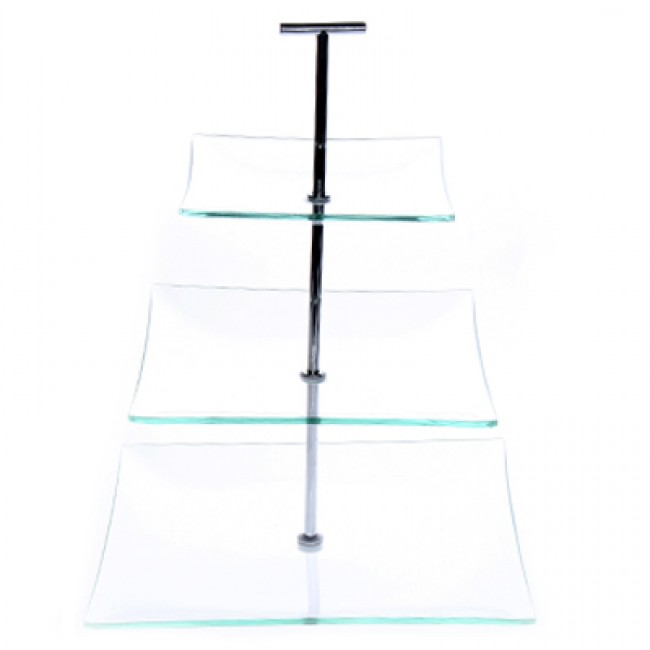 Cake shelf 3 levels 10" / 8" / 6" - Height 12" - Buffet - Cosy & Trendy