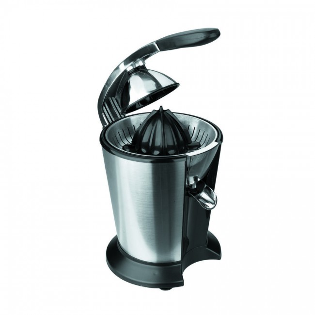 Presse-agrumes électrique avec levier inox - 120w - Presse-fruits - Lacor