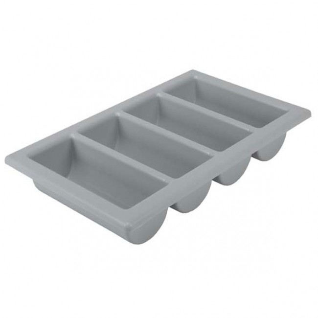 Plateau de service en inox 48 x 33,3cm - AZ Boutique