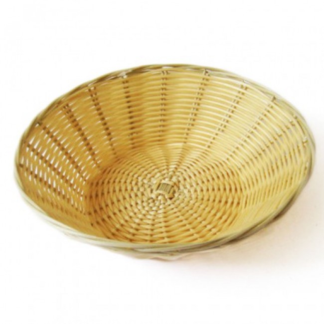 Round polypropylene bread basket 9"x 3" (23.8cm x 7cm) - AZ boutique