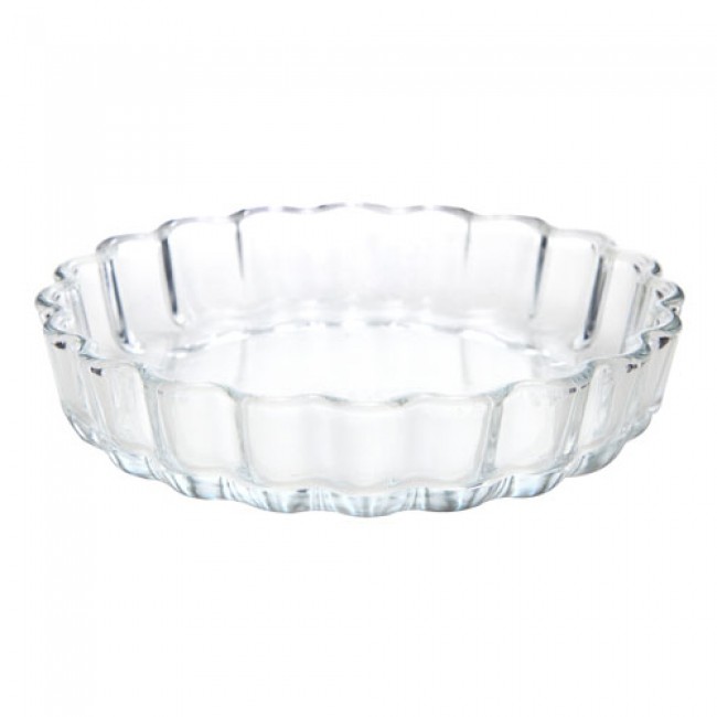 Set of 4 mini pie pans 5 x 1.1 in / 12.8 x 2.9 cm