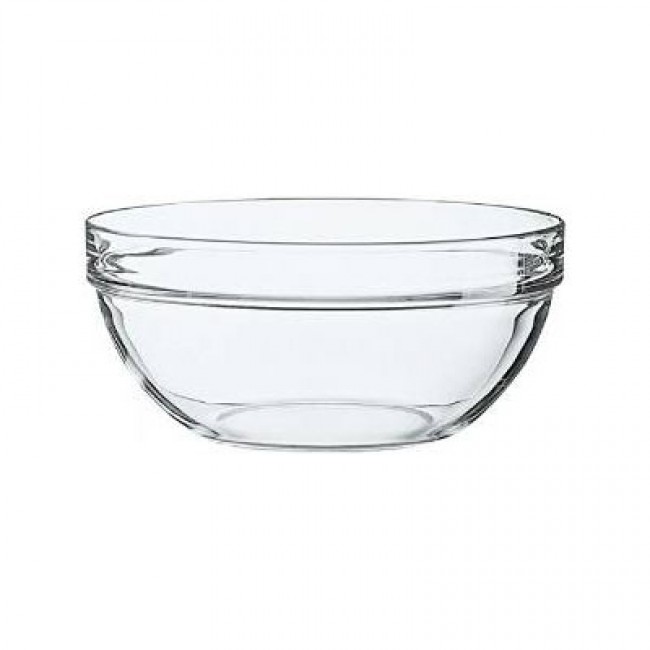 Stackable glass salad bowl 5.5" / 14cm - Set of 6