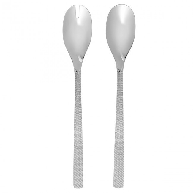 Salad serving set 18/10 4mm stainless steel - Guest Star - Guy Degrenne