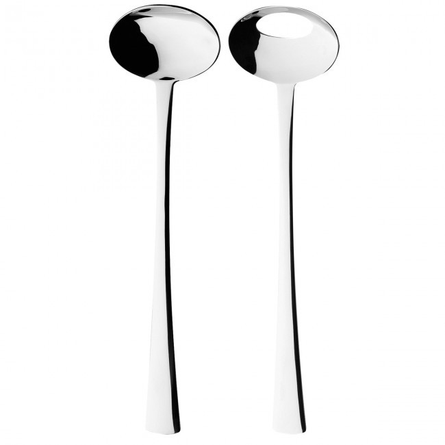 Salad serving set - 18/10 stainless steel - Solstice - Guy Degrenne