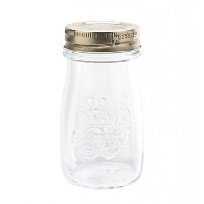 Canning / jam jar 20cl - 6 3/4oz with lid 56mm 2 1/4" - Set of 12 - Quattro Stagioni - Bormioli Rocco
