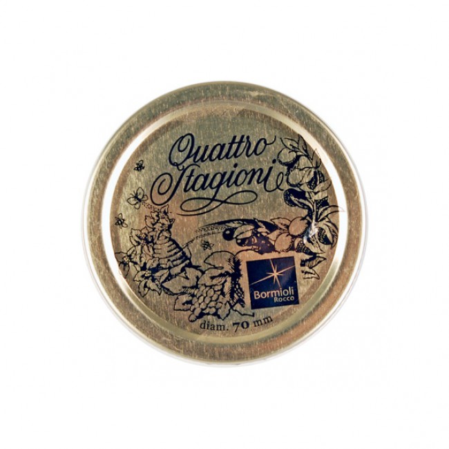 70mm lids for 25cl and 50cl canning jars - Set of 2 - Quattro Stagioni - Bormioli Rocco