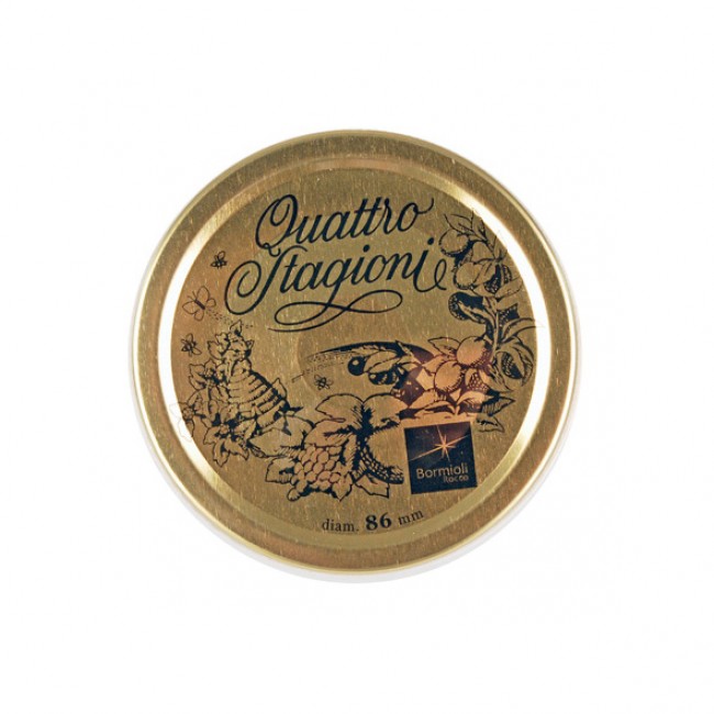 86mm lids for 1L and 1.5L canning jars - Set of 2 - Quattro Stagioni - Bormioli Rocco