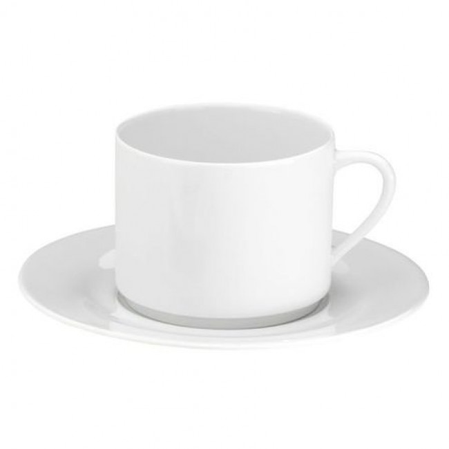 Porcelain breakfast saucer 6" / 16.4cm white - Valencay - Pillivuyt
