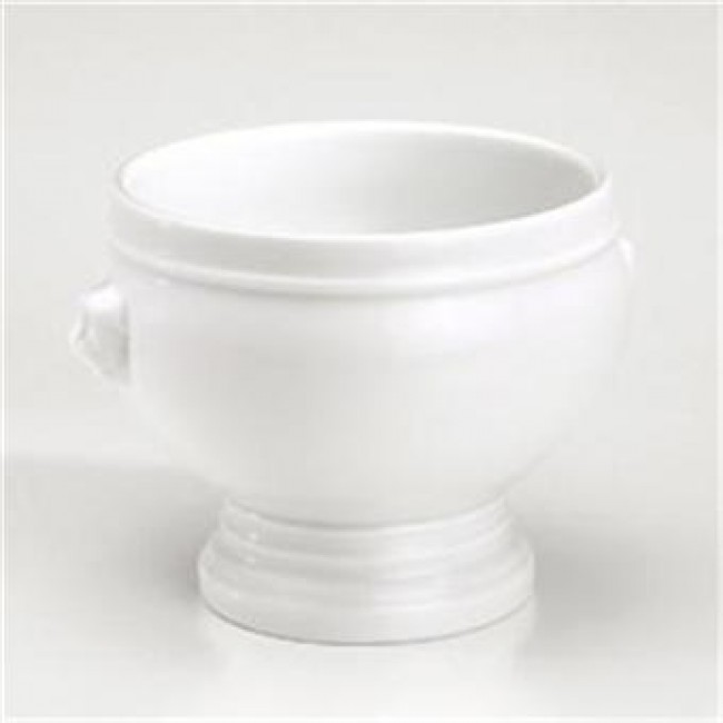 Porcelain lion's head tureen 14oz / 40cl white - Pillivuyt