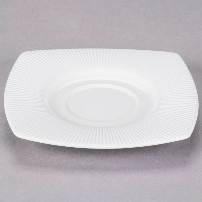 Round flat plate white 11" / 28cm - Spazio - Spal