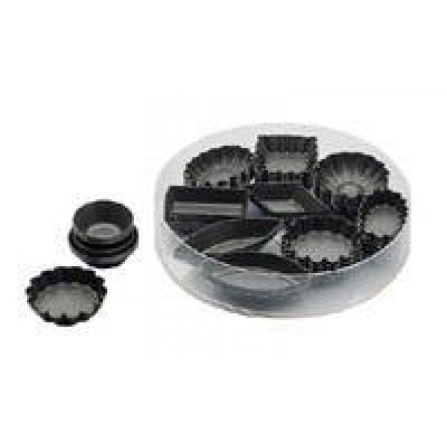 Box of small assorted molds - 60 pieces