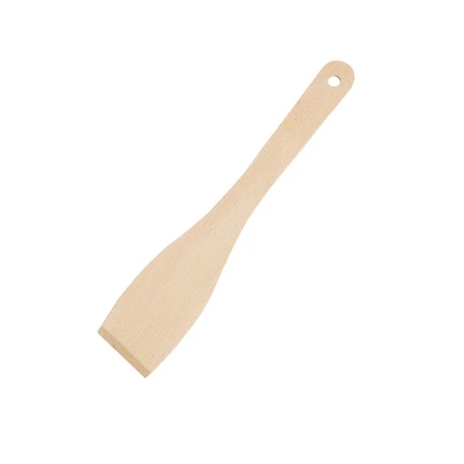 Beveled wooden spatula 12" / 30cm