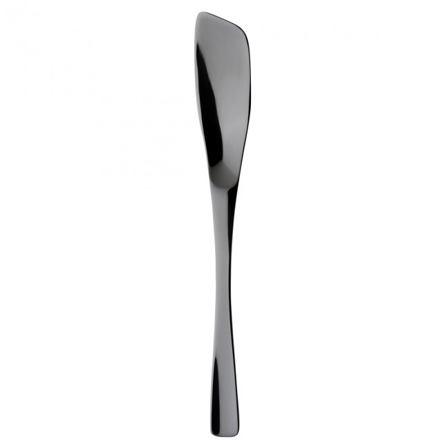Fish knife - gourmet spatula 18/10 stainless steel - Set of 6 - XY Black Mirror- Guy Degrenne
