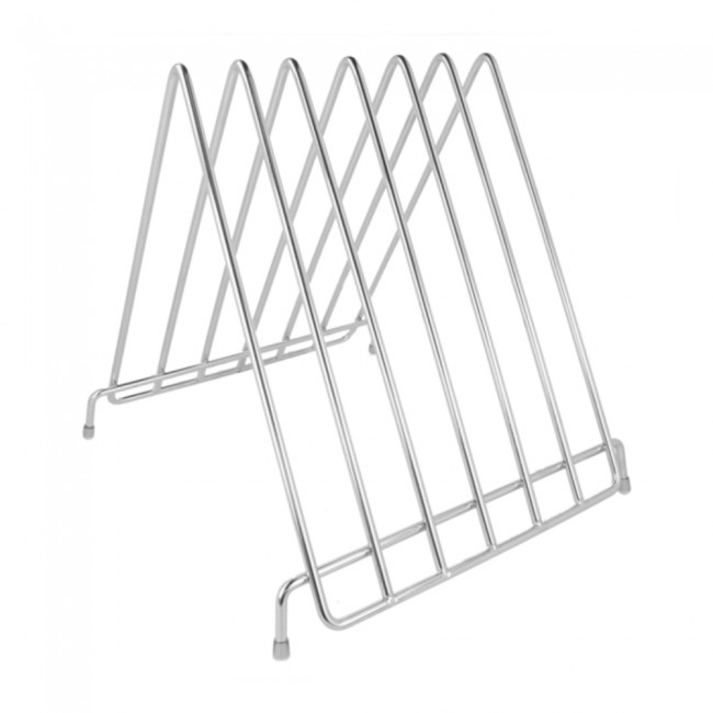 Support en inox pour 6 planches à découper - Rangement - AZ Boutique