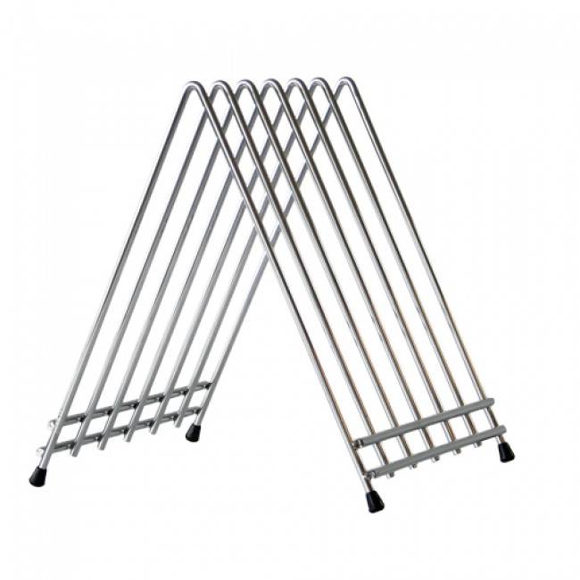 Support en inox pour 6 planches à découper - Rangement - AZ Boutique