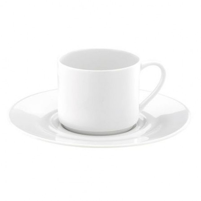 Porcelain tea cup 6oz / 18cl white - Valencay - Pillivuyt