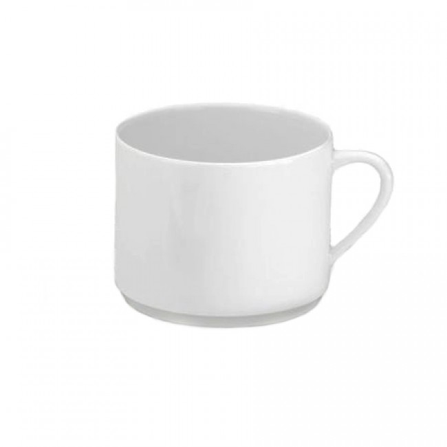 Porcelain breakfast cup 10oz / 30cl white - Valencay - Pillivuyt
