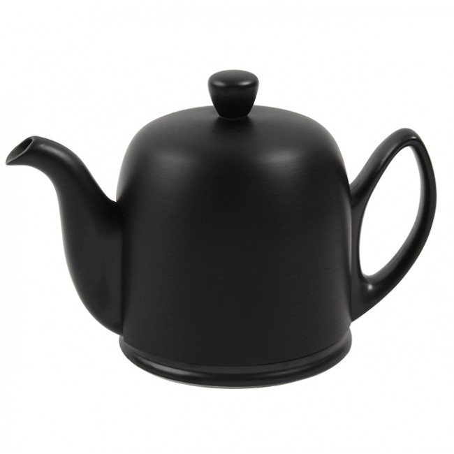 Black teapot 6 cups - Alu black bell - Salam - Guy Degrenne