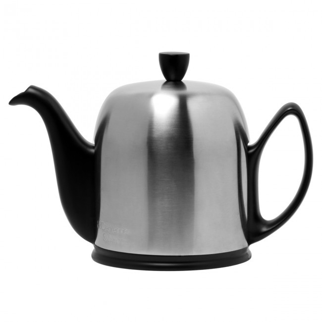Black teapot 6 cups 34oz / 100cl - Salam - Guy Degrenne